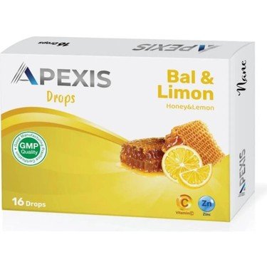 APEXIS DROPS BAL LIMON AROMALI PASTIL