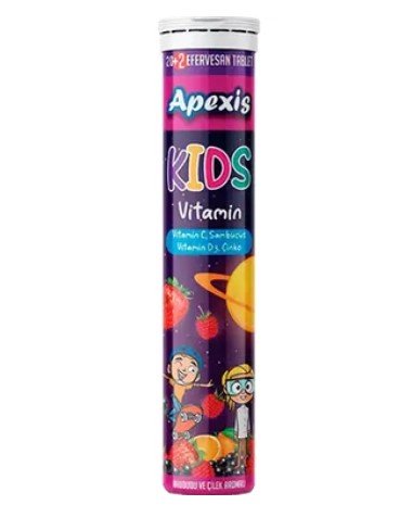 APEXIS KIDS VITAMIN 22 EFERVESAN TABLET