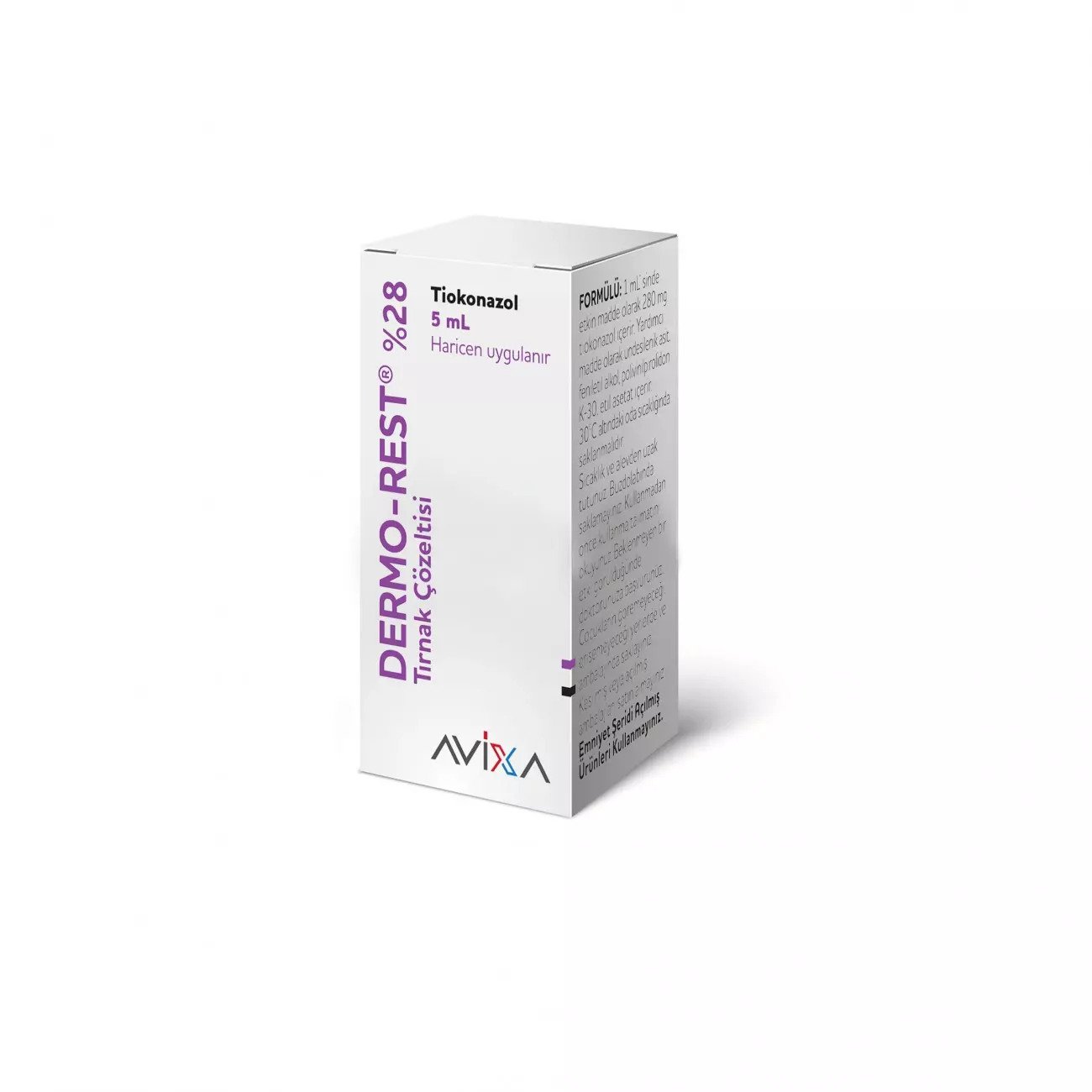 DERMO REST 5 ML TIRNAK SOL