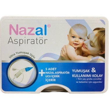 NAZAL BEBEK ASPIRATOR + 5 YEDEK UC