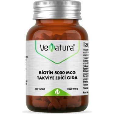 VENATURA BIOTIN 5000 90 TABLET